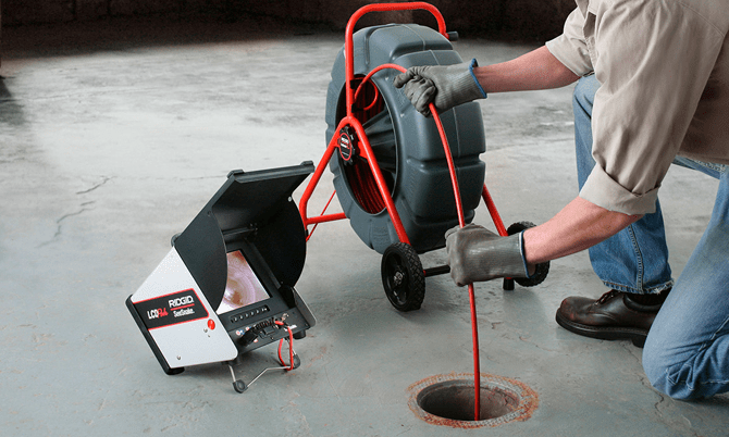 Video Pipe Inspection in Chester
